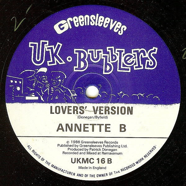 Annette B : I Found Love / Lovers' Version (12", Single)