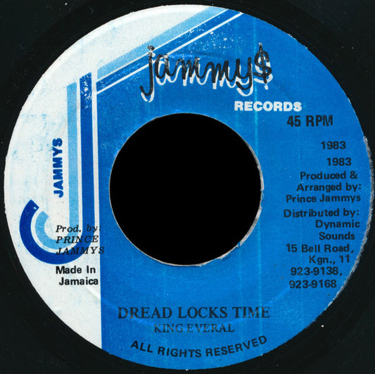 King Everald : Dread Locks Time (7")