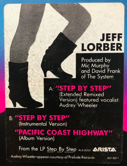 Jeff Lorber : Step By Step (12", Promo)