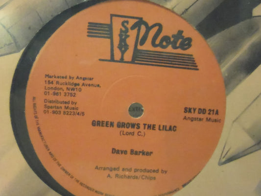 Dave Barker (2) : Green Grows The Lilac (12")