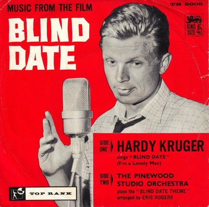 Hardy Krüger : Music From The Film Blind Date (7")