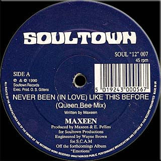 Maxeen : Never Been (In Love) Like This Before (12")