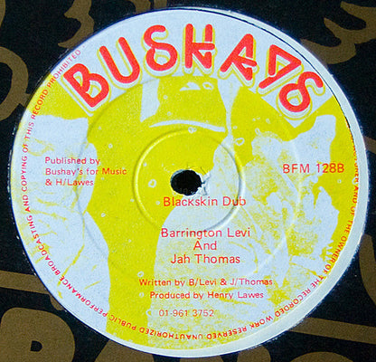 Barrington Levy & Jah Thomas : Sister Debby / Blackskin Dub (12")