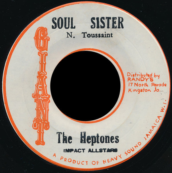 The Heptones : Soul Sister (7")