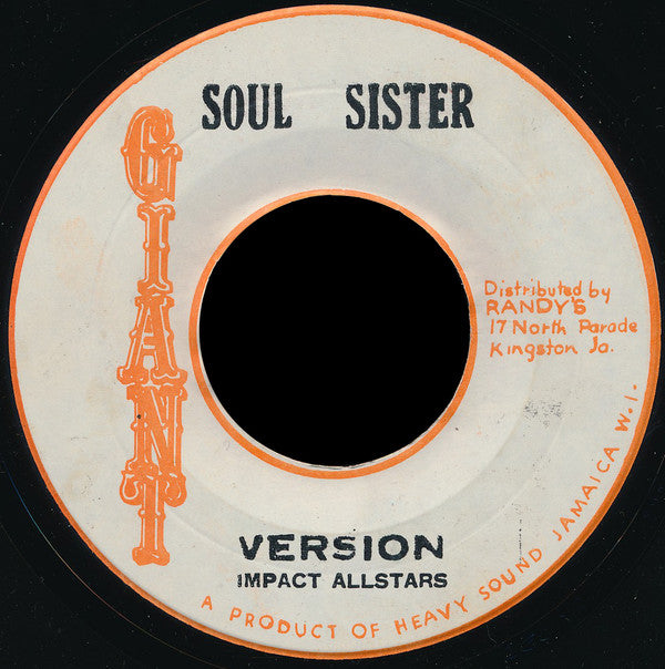 The Heptones : Soul Sister (7")