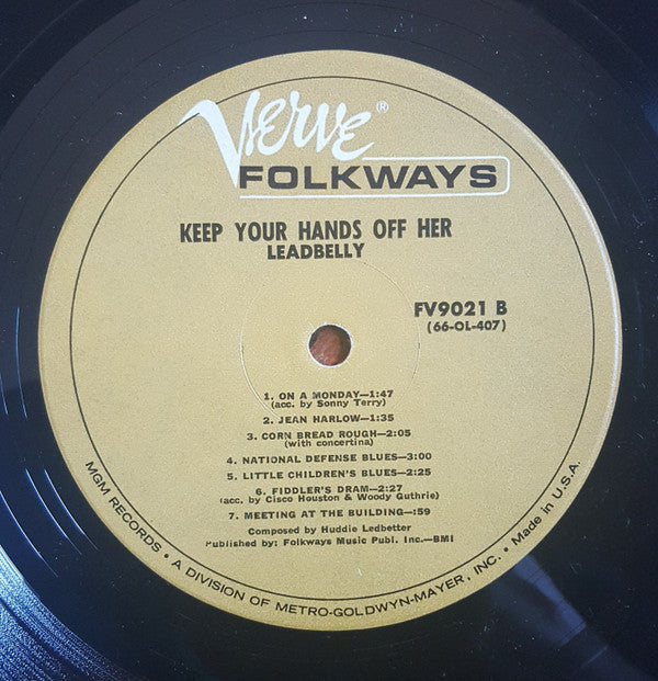 Leadbelly : Keep Your Hands Off Her (LP, Album)