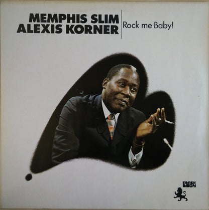 Memphis Slim, Alexis Korner : Rock Me Baby! (LP, Album, Mono, RE)