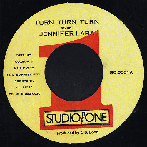 Jennifer Lara : Turn Turn Turn (7")