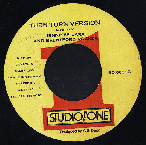 Jennifer Lara : Turn Turn Turn (7")