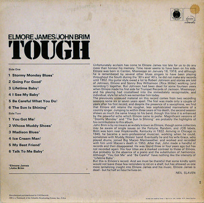 Elmore James / John Brim : Tough (LP, Comp, Mono)