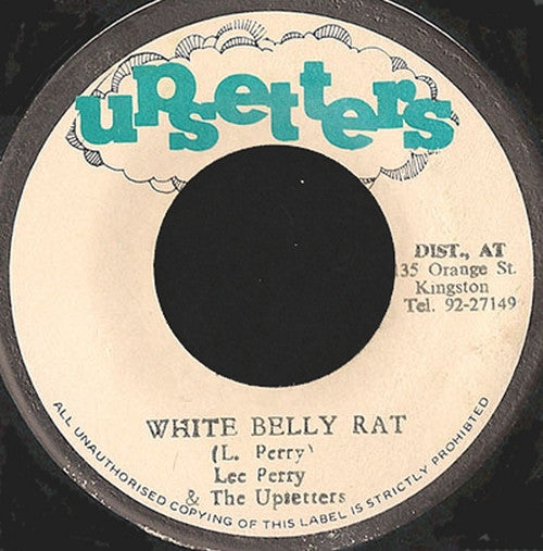 Lee Perry & The Upsetters : White Belly Rat (7", Single)