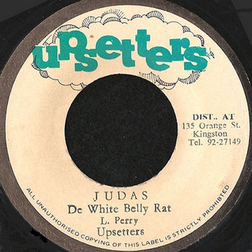 Lee Perry & The Upsetters : White Belly Rat (7", Single)