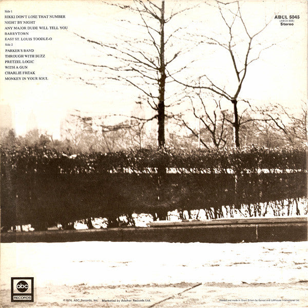 Steely Dan : Pretzel Logic (LP, Album, RE, Gat)