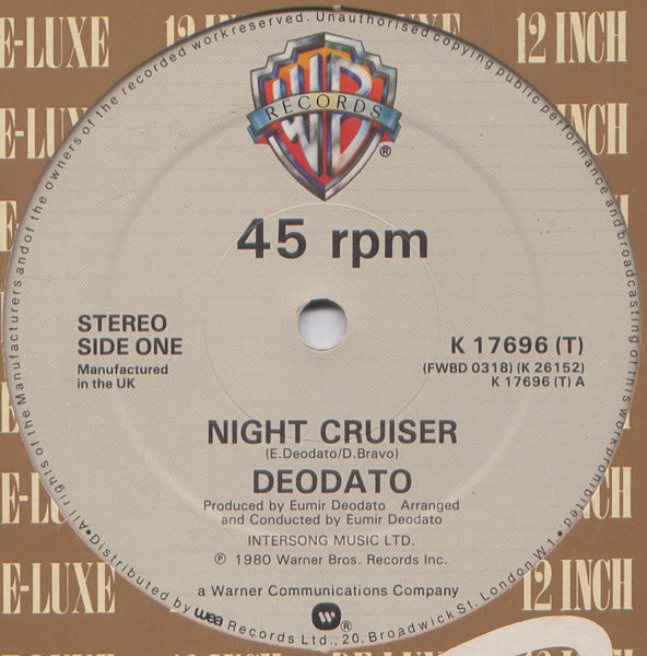 Eumir Deodato : Night Cruiser (12", Single)