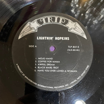 Lightnin' Hopkins : Lightnin' Hopkins (LP, Album, RE, Gat)