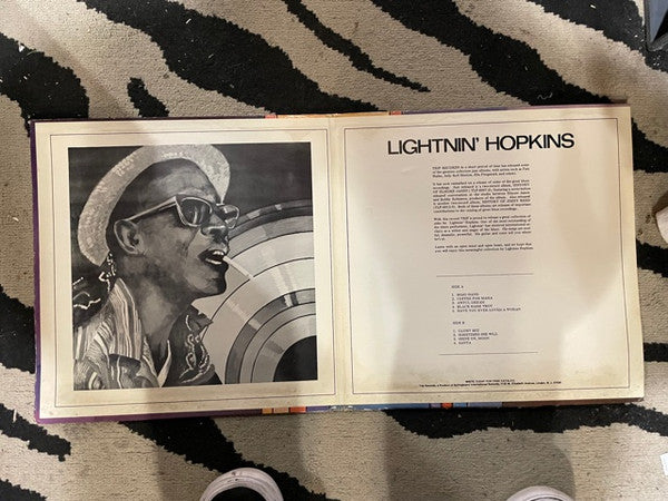 Lightnin' Hopkins : Lightnin' Hopkins (LP, Album, RE, Gat)