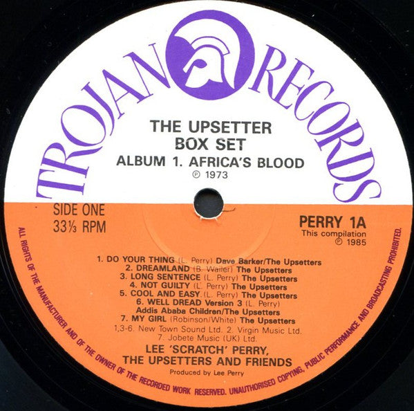 Lee Perry, The Upsetters : The Upsetter Box Set (3xLP, Album + Box, Comp, Ltd)