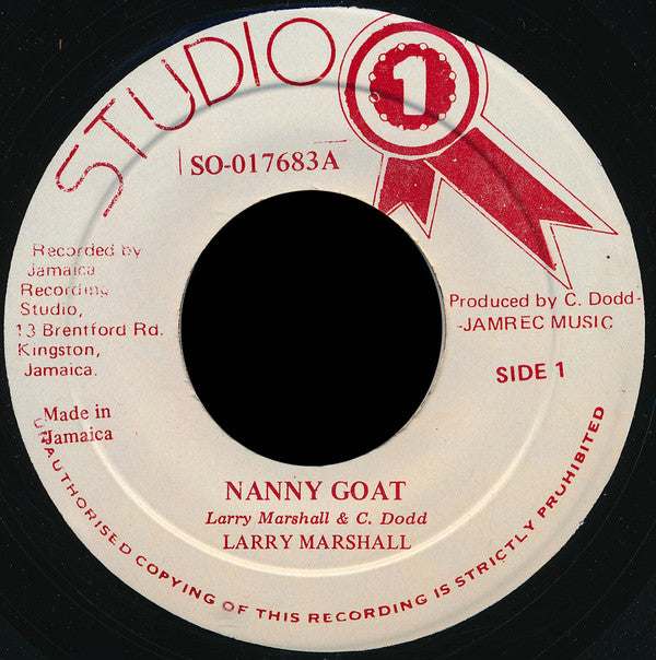 Larry Marshall : Nanny Goat (7")