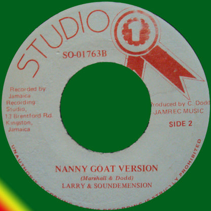 Larry Marshall : Nanny Goat (7")