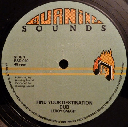 Leroy Smart : Find Your Destination (12")