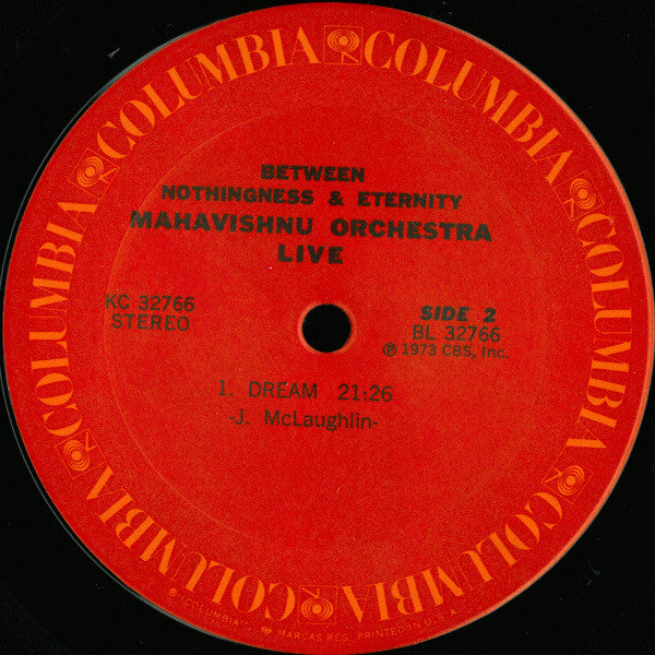 Mahavishnu Orchestra : Between Nothingness & Eternity (LP, Album, Pit)