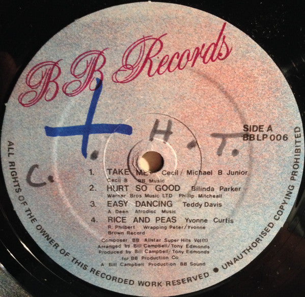 Various : BB All-Star Super Hits Volume I. (LP, Comp)