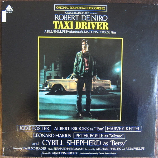 Bernard Herrmann : Taxi Driver - Original Soundtrack Recording (LP, Album)