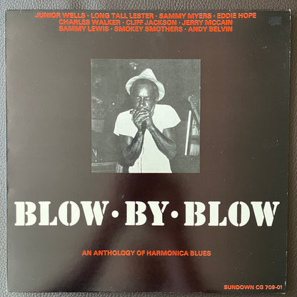 Various : Blow By Blow (An Anthology Of Harmonica Blues) (LP, Comp)