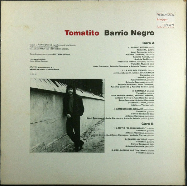 Tomatito : Barrio Negro (LP, Album)