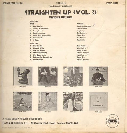 Various : Straighten Up Vol. 3 (LP, Comp)