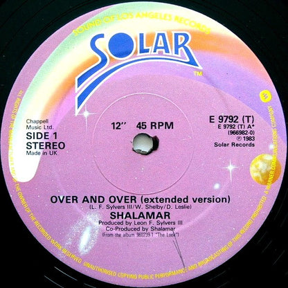 Shalamar : Over And Over (Long Version) (12")