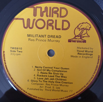 Prince Ras Murray : Militant Dread (LP, Album)