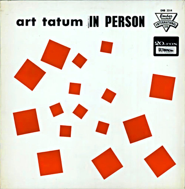 Art Tatum : In Person (LP, Album)