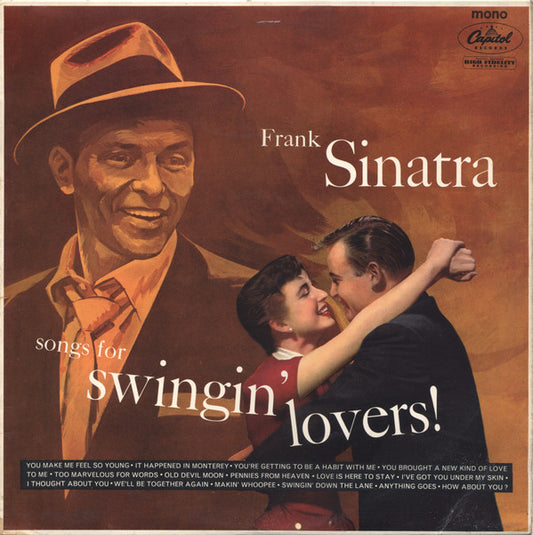 Frank Sinatra : Songs For Swingin' Lovers! (LP, Album, Mono, RE)