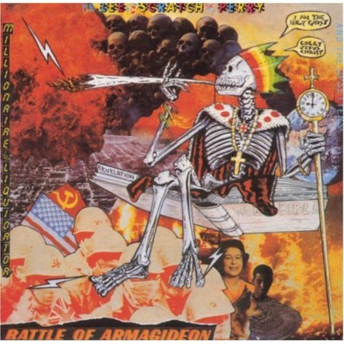 Lee Perry & The Upsetters : Battle Of Armagideon (Millionaire Liquidator) (LP, Album)