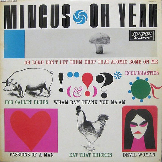 Charles Mingus : Oh Yeah (LP, Album, dee)