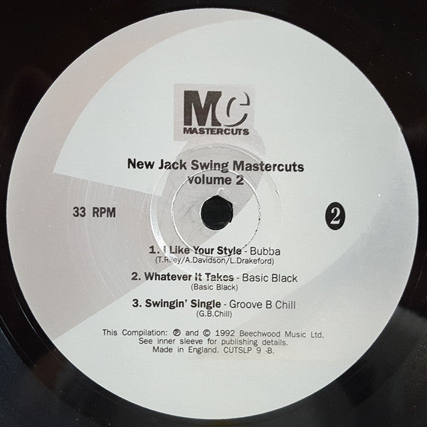 Various : New Jack Swing Mastercuts Volume 2 (2xLP, Comp)