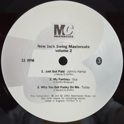 Various : New Jack Swing Mastercuts Volume 2 (2xLP, Comp)