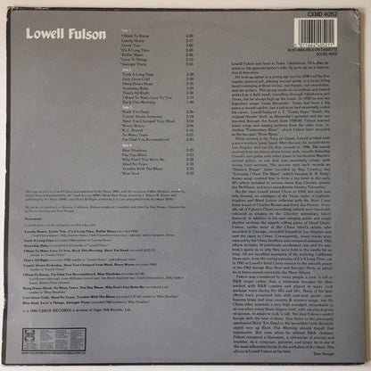 Lowell Fulson : Lowell Fulson (2xLP, Comp, RE)