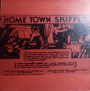 Various : Home Town Skiffle: Early Folk Blues Vol. 2 (LP, Comp)