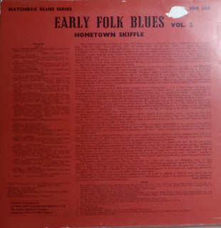 Various : Home Town Skiffle: Early Folk Blues Vol. 2 (LP, Comp)