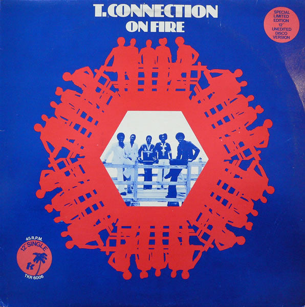 T-Connection : On Fire (12", Single, Ltd)