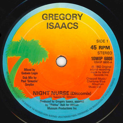 Gregory Isaacs : Night Nurse (10", Single)