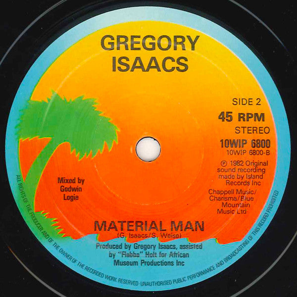 Gregory Isaacs : Night Nurse (10", Single)