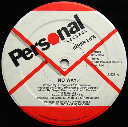 Inner Life : No Way (12")