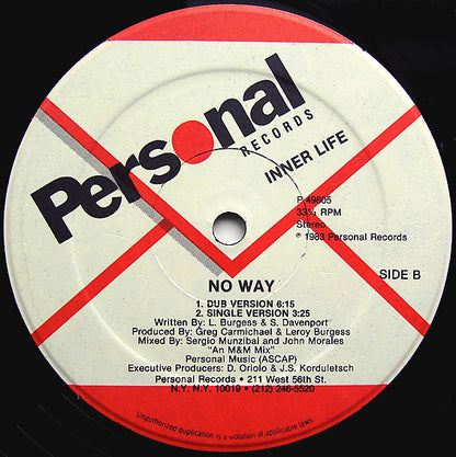 Inner Life : No Way (12")