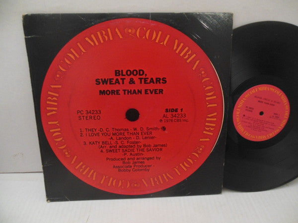 Blood, Sweat And Tears : More Than Ever (LP, Album)