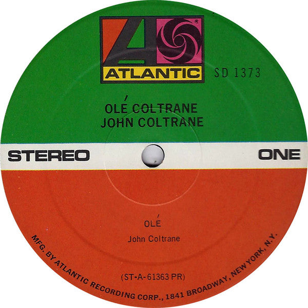 John Coltrane : Olé Coltrane (LP, Album, RE, PR )