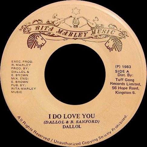 Dallol : I Do Love You / Children Of Africa (7")