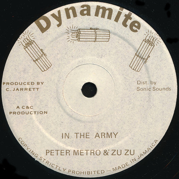 Peter Metro & Zu-Zu : In The Army (10")